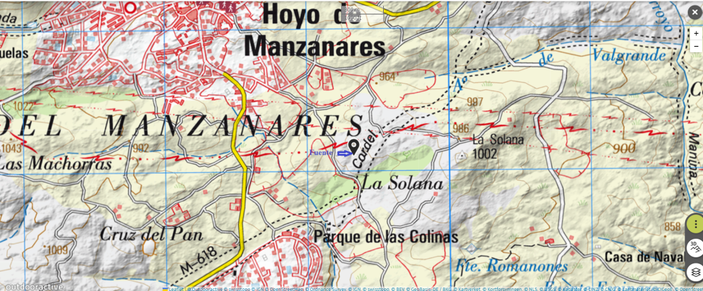Mapa Fuente Tomasin