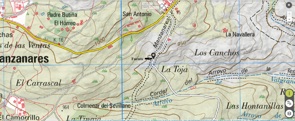 fuente cuesta la tolla